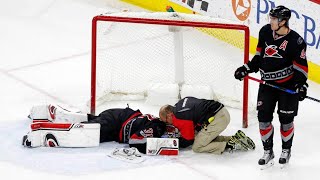 NHL Goalie Injuries [upl. by Atul]