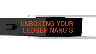 Ledger Nano S  Unboxing [upl. by Ramonda]