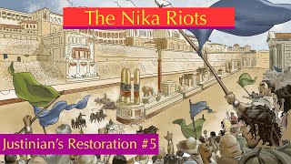 Justinians Greatest Trial  The Nika Riots 532 AD [upl. by Notlit]