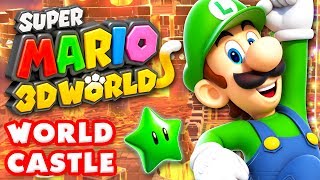 Super Mario 3D World  World Castle 100 Nintendo Wii U Gameplay Walkthrough [upl. by Cacilia]