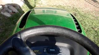 Driving the JD L120 after engine swap [upl. by Robbins]