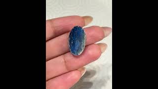 Natural Kyanite Cabochon [upl. by Roby104]