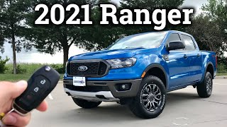 2021 Ford Ranger XLT Review amp Drive [upl. by Nnalyrehc]