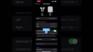 How to rename your airpods on iPhone [upl. by Thibaud]