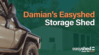 Built for the Outdoors Damian’s Storage Shed [upl. by Llertac]