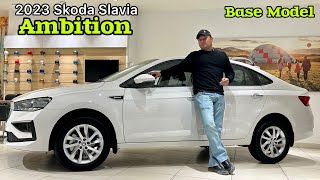 Skoda Slavia Ambition 10L TSi ❤️ Skoda Slavia Base Model [upl. by Suinuj]