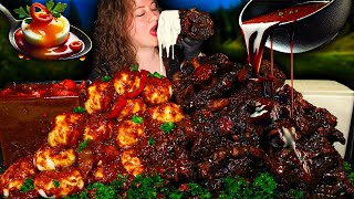 Decadent Oxtail amp Gooey SoftBoiled Egg Mukbang  Ultimate Comfort Food ASMR Feast [upl. by Samuella]