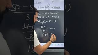 Class10Maths Questions 3 part 1 Ch 5 Arithmetic progressions [upl. by Icyak]