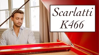 Scarlatti Sonata in F minor K466  Harpsichord [upl. by Rob]