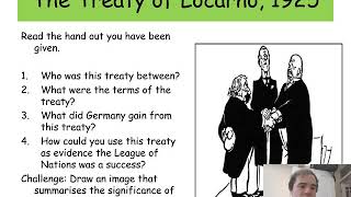 Treaty of Locarno  Y10 [upl. by Nahtaj]