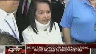 QRT ExPres Gloria Arroyo muling naihalal bilang kongresista ng Pampanga [upl. by Tomkiel]