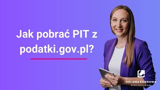 Jak pobrać PIT z podatki gov [upl. by Ardnalac13]