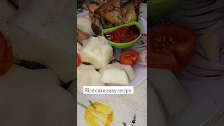 Rice cake easy recipe shortsafrica [upl. by Vardon]