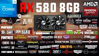 RX 580 8GB Test in 60 Games in 2023 [upl. by Rhodes]