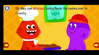 Kiddoland Part 18 Monster Bakery With Chomping Monsters Fun Kids app [upl. by Atilrep4]