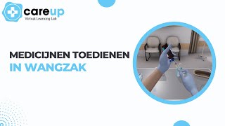 Medicijnen toedienen in wangzak  CareUp Virtual Learning Lab [upl. by Ecyla]