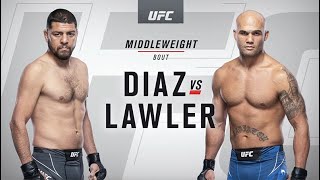 UFC 266 Nick Diaz vs Robbie Lawler Highlights [upl. by Nara]