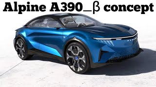 Alpine A390β Concept [upl. by Brittney]