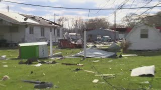 EF1 tornado confirmed in Salem IL dozens of homes damaged [upl. by Rogerio]