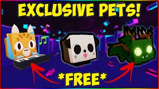 🔴 Pet Sim X FREE EXCLUSIVE PETS Limited Egg amp ROBUX AT SUB GOALS [upl. by Jacqui]