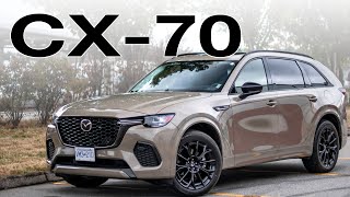 2024 Mazda CX70 Review  A Terrific Family Vehicle [upl. by Nollie164]