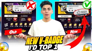 Surprise😱My Brand New Vbadge Account🔥Top In 6 Hours Must Watch [upl. by Leidgam578]