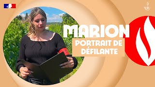 Portrait de défilante 14 juillet  Marion douanière à Valence [upl. by Gnel285]