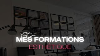 TOUT SUR MES FORMATIONS  EXTENSION DE CILS PROTHESISTE ONGULAIRE BROWLIFT MICRONEEDLING [upl. by Cartie]