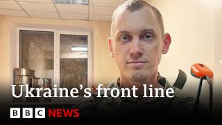 The soldiers fighting on Ukraines ‘most dangerous front line’ against Russia  BBC News [upl. by Aidiruy]