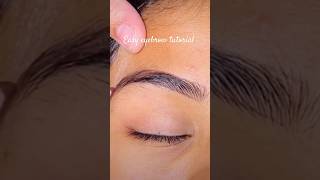 Eyebrows tutorial for beginners eyebrow tutorial makeuptutorial makeupshorts [upl. by Sorgalim]