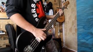 Red Hot Chili Peppers  Police Helicopter  Bass Cover [upl. by Lotsirb823]