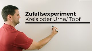 Simulation Zufallsexperiment mit Kreis oder UrneTopf mit Kugeln Stochastik  Mathe by Daniel Jung [upl. by Laurens595]