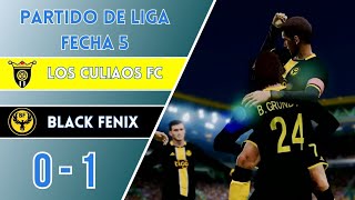 LOS CULIAOS FC vs BLACK FENIX  Liga Aweonaso qlo Fecha 5 [upl. by Parrie663]