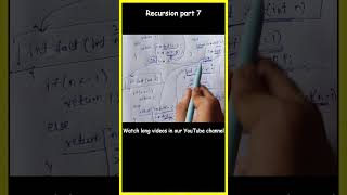 Recursion part 7 in java in telugu [upl. by Harms382]