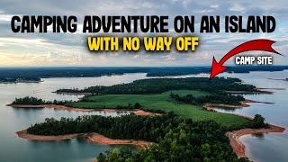 Camping Adventure On An Island With No Way Off Metal Detecting Old Home Sites [upl. by Sharia420]