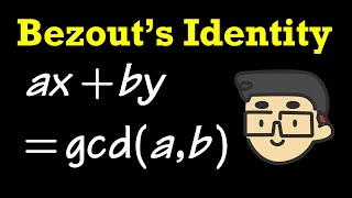 Bézouts identity axbygcdab [upl. by Oicul]