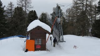 Téléski quotIllhornquot Chandolin [upl. by Tjader591]