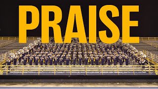 Marching band performs Praise by Elevation Worship [upl. by Llain934]