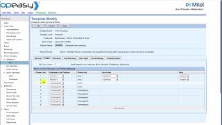 Mitel OpEasy v 10 How to Add a Shared Call Appearance [upl. by Endys]