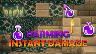 Potion of Harming FULL GUIDE How To Make a Potion of Instant Damage in Minecraft [upl. by Eira]