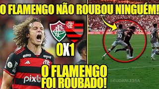 FLUMINENSE COM DESCULPINHA DE REBAIXADO O FLAMENGO MAIS UMA VEZ FOI PREJUDICADO FOI PÃŠNALTI [upl. by Odlanier]