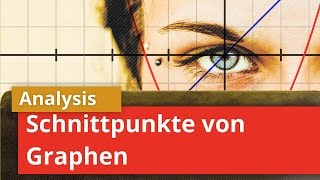 Schnittpunkte zweier Graphen berechnen  Kurvendiskussion [upl. by Varion960]