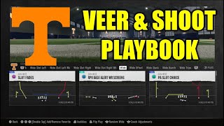 Tennessee Veer amp Shoot Playbook Guide  College Football 25 [upl. by Ayimat]