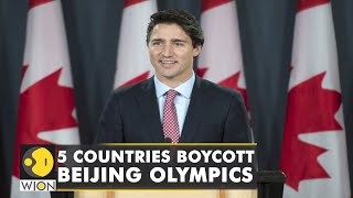 Canada joins US UK amp Australia in diplomatic boycott of Beijing Olympics 2022 Winter Olympics News [upl. by Dukie]