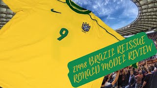 1998 BRAZIL REISSUE RONALD MODEL REVIEW 1998 ブラジル代表 リイシュー ロナウド モデル レビュー [upl. by Nahgiem]