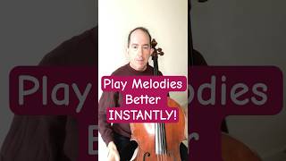 Play Better Melodically Instantly cello celloteacher melody [upl. by Otero38]