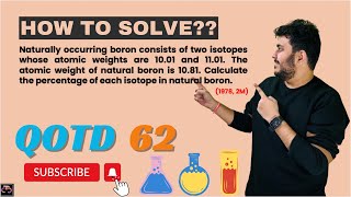 Naturally occurring boron consists of two thecurlychemist9953 jeepyq jeemains jeeadvanced [upl. by Olfe]