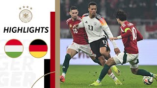 Draw through lastminute penalty  Hungary vs Germany  Highlights Nations League [upl. by Sterrett]