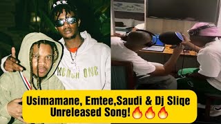 Emtee ft Usimamane Saudi amp Dj Sliqe  Vhuku Uphande Unreleased Song [upl. by Atniuq376]