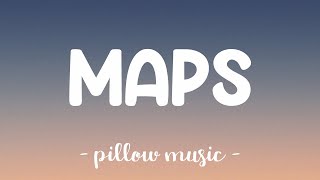 Maps  Maroon 5 Lyrics 🎵 [upl. by Ramled20]